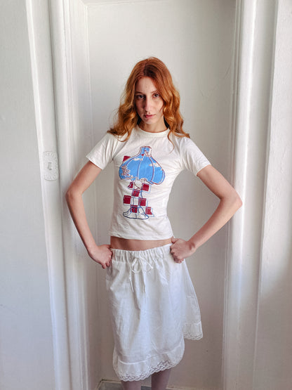 baby tee anecdotes x Alice Tui Luc