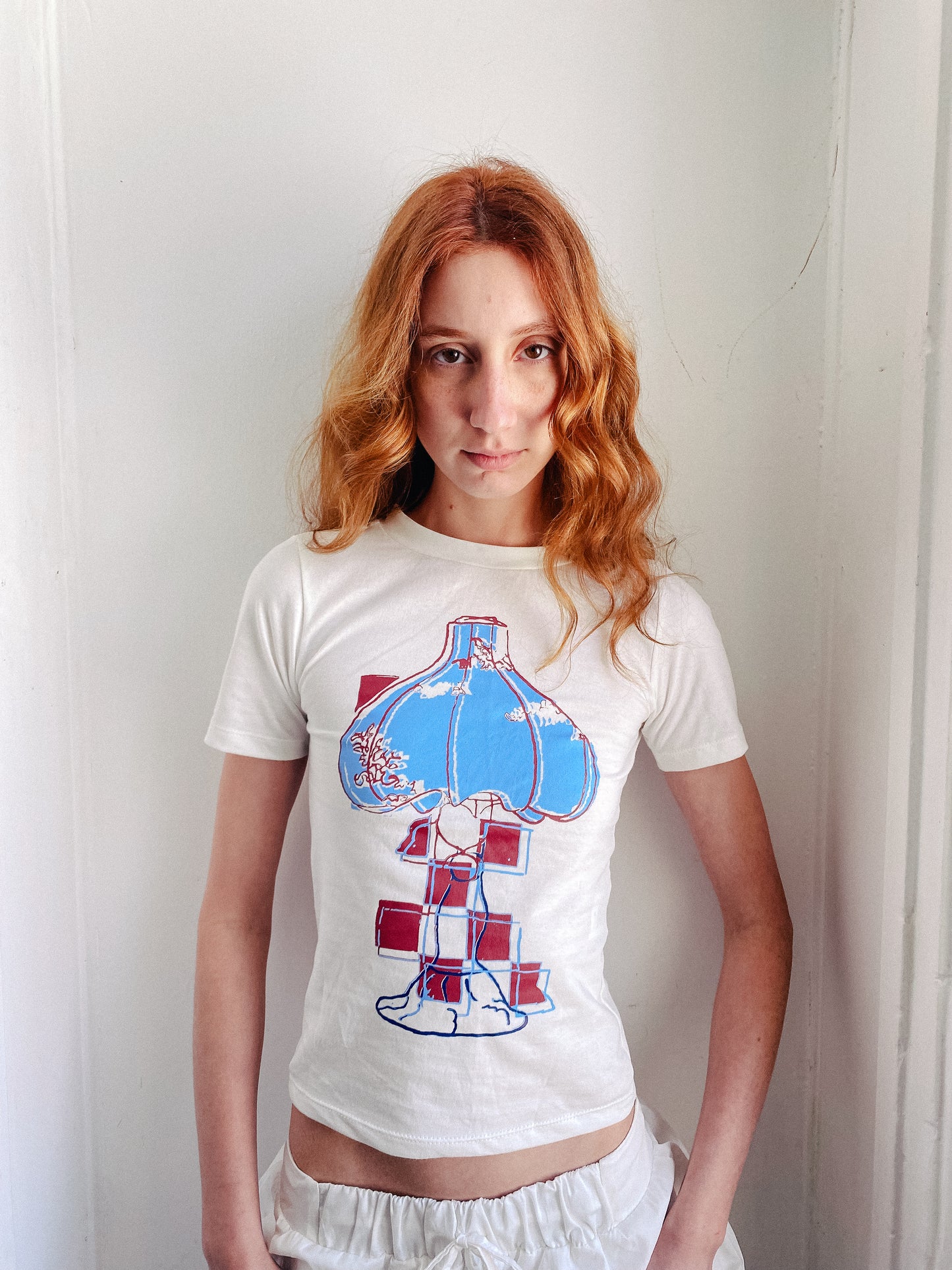 baby tee anecdotes x Alice Tui Luc