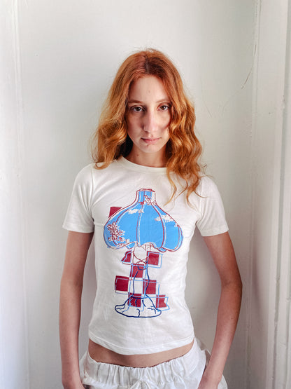 baby tee anecdotes x Alice Tui Luc