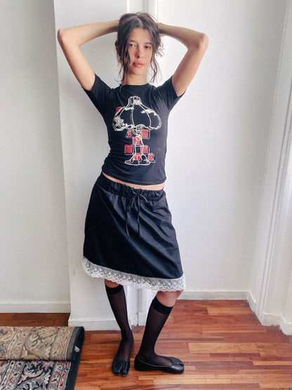 baby tee anecdotes x Alice Tui Luc