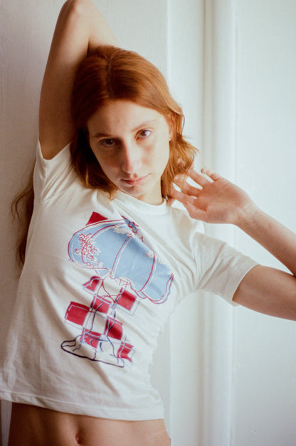 baby tee anecdotes x Alice Tui Luc