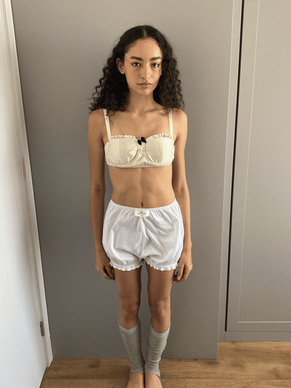 Shorts Bloomer em tricoline