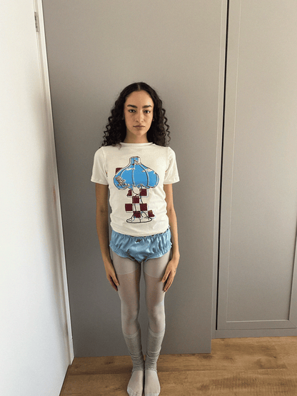 baby tee anecdotes x Alice Tui Luc