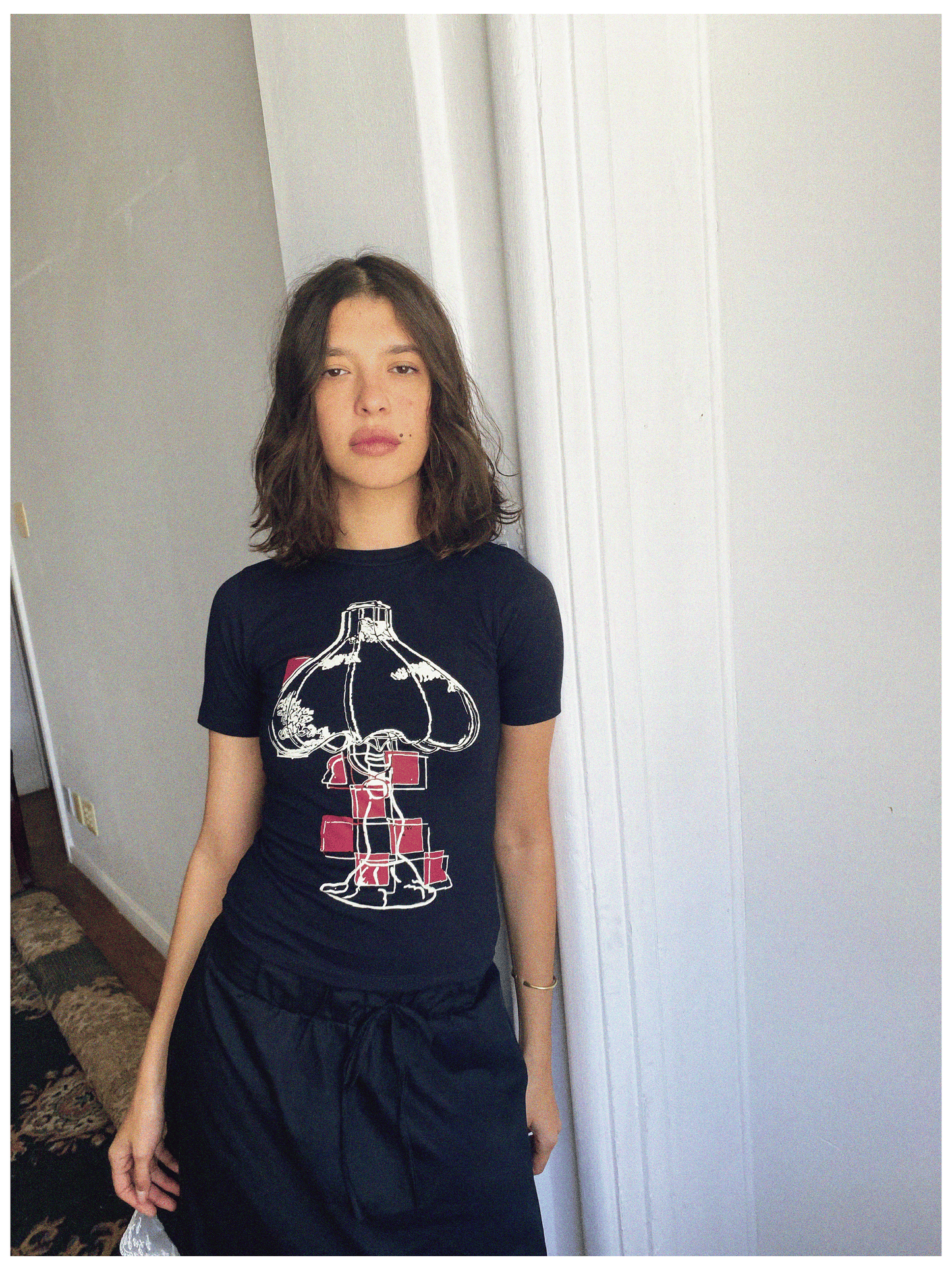 baby tee anecdotes x Alice Tui Luc