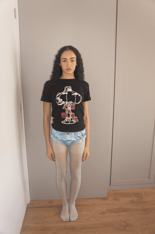 baby tee anecdotes x Alice Tui Luc